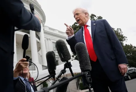 Ex-President Trump Confronts Down Under Journalist, Verifies Talks with Anthony Albanese